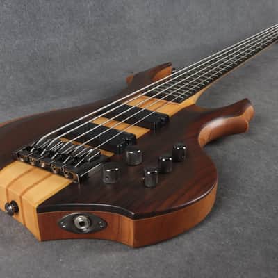 ESP LTD F-5E 5-String Bass - Natural Satin - 2nd Hand image 12