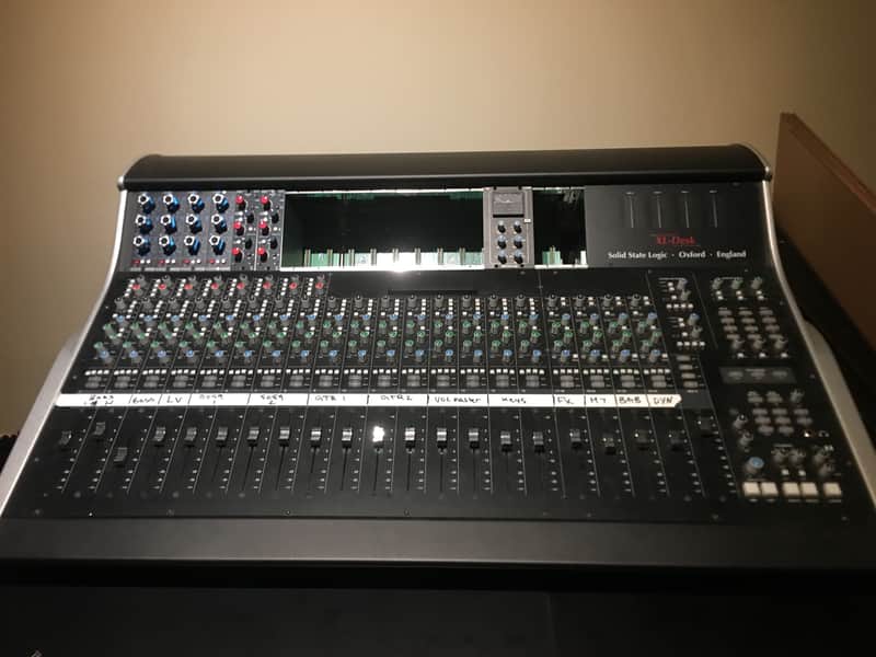 Solid State Logic XL-Desk (Unloaded) 24x8x2 Mixing Console with Argosy Workstation image 1