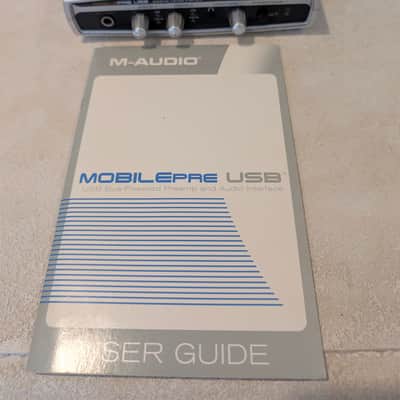 M-Audio Mobile Pre USB Preamp/Interface 2000s - Silver image 1
