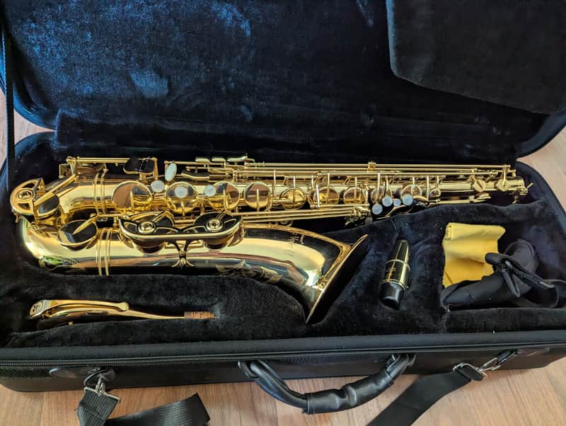 Selmer STS280R La Voix II Step-Up Model Tenor Saxophone 2010s - Clear-Lacquered Brass image 1