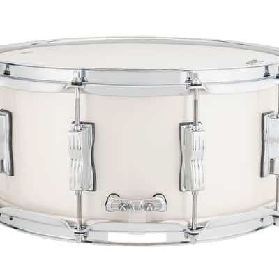 Ludwig *Pre-Order* NeuSonic 6.5x14" Silver Silk Wrap Kit Snare Drum | Made in the USA | Special Order | Authorized Dealer image 3