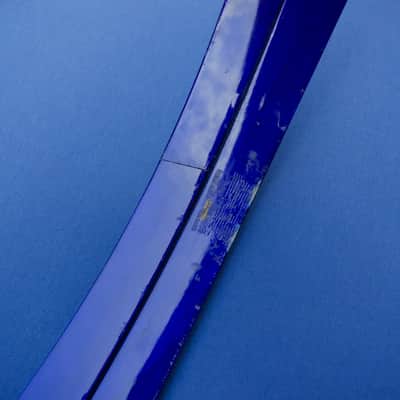 Premier Signia Bassdrum Hoops 22" Sapphire Blue 90s image 10