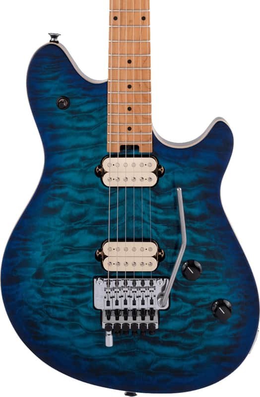 EVH Wolfgang Special QM Electric Guitar. Baked Maple Fingerboard, Chlorine Burst image 1