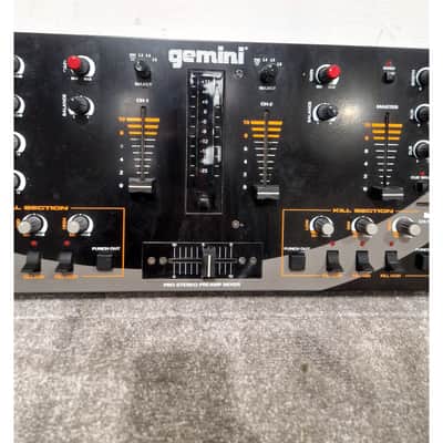 Gemini KL-19 Pro - DJ Mixer - Black DJ Mixer - 4-Channel - Good w/ Original Box image 10