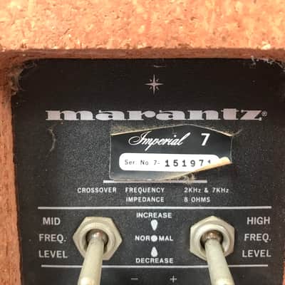 Marantz Imperial 7 Speaker Pair image 8