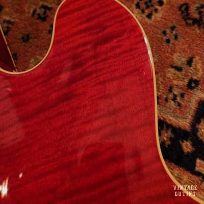 2023 Gibson ES-335 Figured Sixties Cherry w/ OHSC | Block Inlay, Figured Top image 19