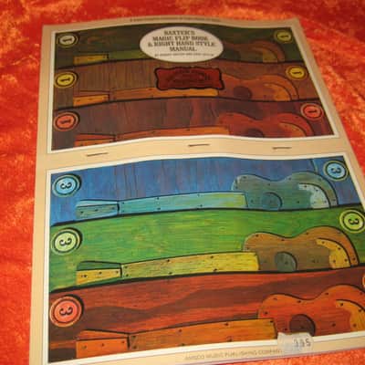 Amsco Music  Baxter's Magic Flip Book & Right Hand Style Manual Vintage 1971 50 Pages image 1