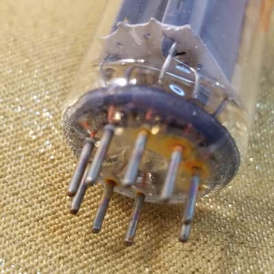 RCA 12BH7A tNOS AT1000 TESTED Vacuum Tube grey plate 12BH7 dual triode 1962-1968 image 5