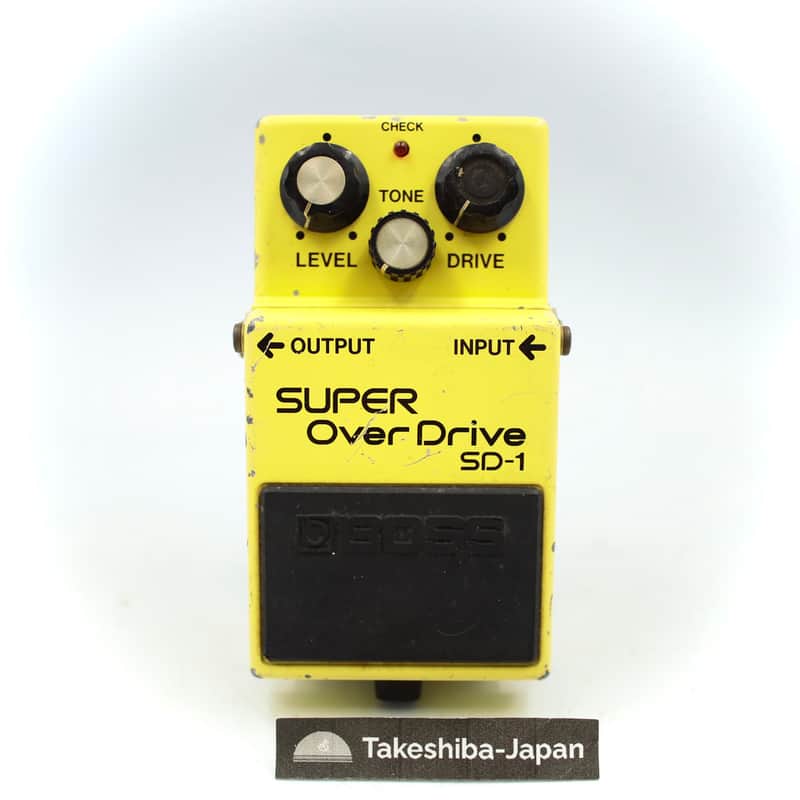 BOSS SD-1 (SUPER OverDrive)　日本製 Amazon | BOSS Super OverDrive SD-1 | ディストーション・オーバー