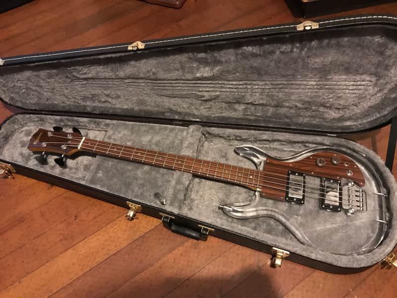 Univox AHB-1 Lucy Lucite Acrylic Plexiglass Bass 1970s Dan Armstrong image 1
