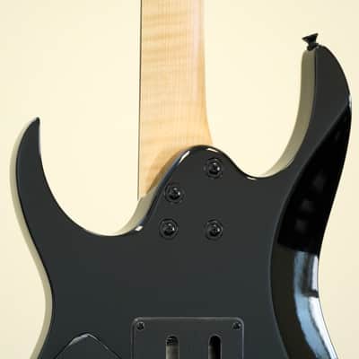 Ibanez Gio RGA120QA Electric Guitar Transparent Black Sunburst image 7