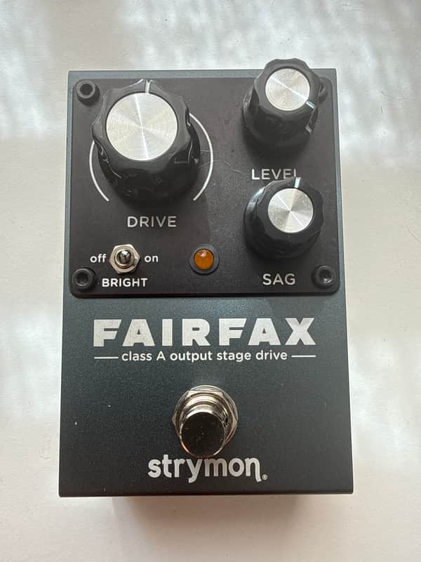 Strymon Fairfax Class A Output Stage Drive 2025 - Present - Grey image 1