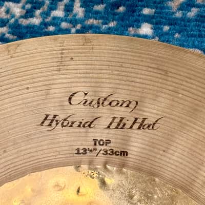 Don’t pay £529!! 13" Zildjian K CUSTOM HYBRID Hihats 875g 1126g image 2