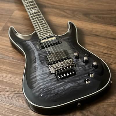 Schecter Hellraiser Hybrid C-1 FR S TBB in Trans Black Burst image 3