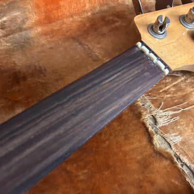 Fender Precision Bass Neck 1970’s Rosewood Fretless w Original Tuners image 3