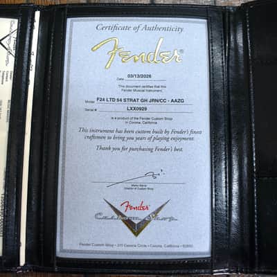 Fender Custom Shop Limited Edition 70th Anniversary 1954 Stratocaster Journeyman Relic Aged Aztec Gold w/Tweed Case image 12