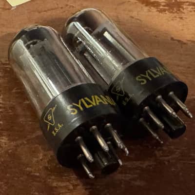 Sylvania 6V6GTA Matched Pair image 2