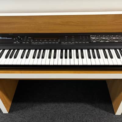 Roland D-50 61-Key Linear Synthesizer 1987 - 1992 - Black with original Memory Expansion Card and New Case