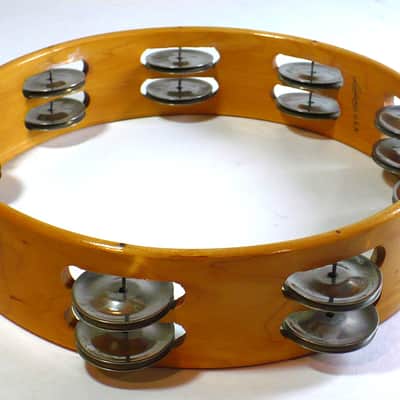 Ludwig 10” Headless Rock Tambourine Double Row 1960’s-1970’s image 7
