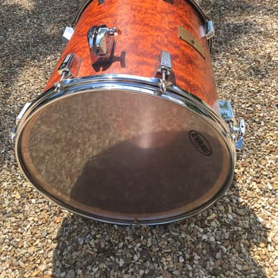SONOR SONOR HORST LINK SIGNATURE HEAVY BEECH DRUM KIT, 3 PIECE 1990 AFRICAN BUBINGA image 10