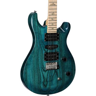 PRS Paul Reed Smith SE Swamp Ash Special Electric Guitar, Iris Blue image 1