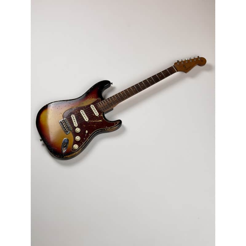 Fender CUSTOM SHOP STRATOCASTER LIMITED EDITION ROASTED 61 SUPER HEAVY RELIC 3 TONS SUNBURST 2023 - Super Heavy relic Aged 3 Tons sunburst image 1