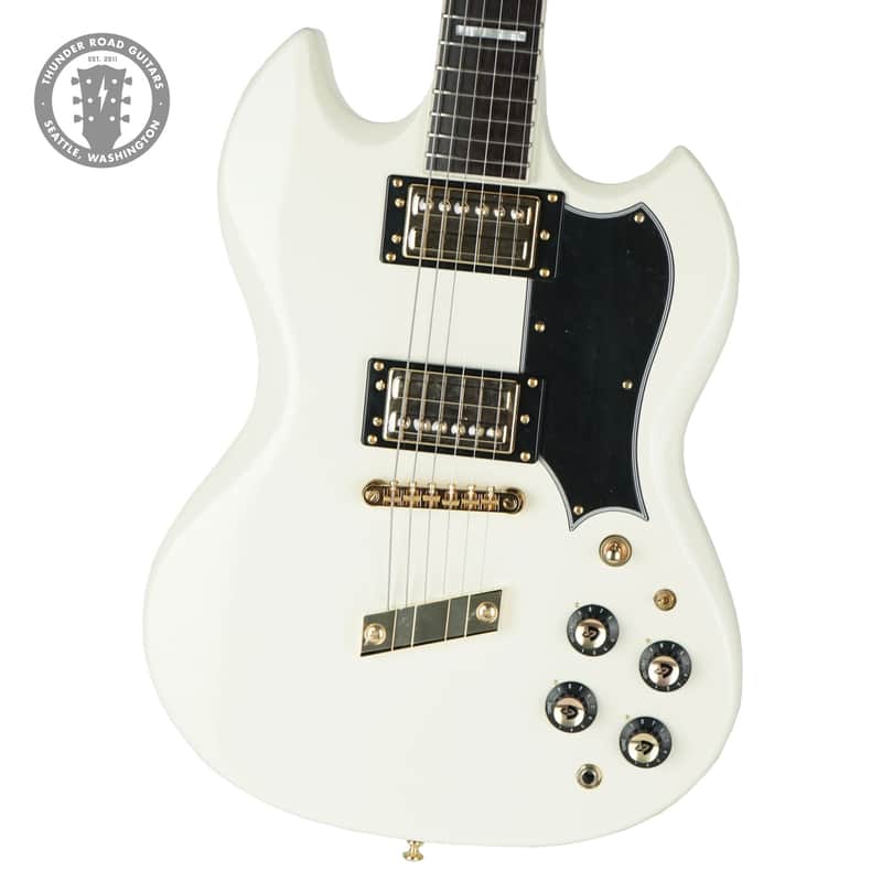New Guild S-100 Polara Kim Thayil White image 1