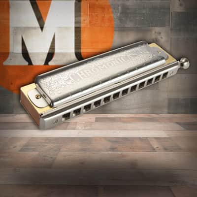 Hohner Super Chromonica 270 Chromatic Harmonica - Key of D (270-D) image 1