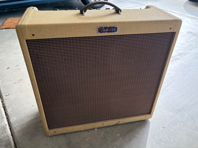 Fender Blues DeVille 2-Channel 60-Watt 4x10" Guitar Combo 1994 - 1996 - Tweed image 1