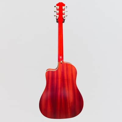 Epiphone Inspired by Gibson J-45 Standard Acoustic-Electric Guitar - Vintage Sunburst image 11