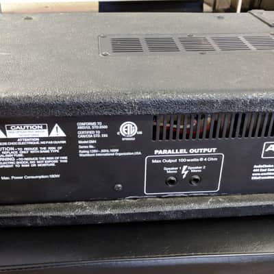 Audio Choice By Sound Tech QM4 4 Channel Powered 100w PA Head, Karaoke, Small Rooms image 8
