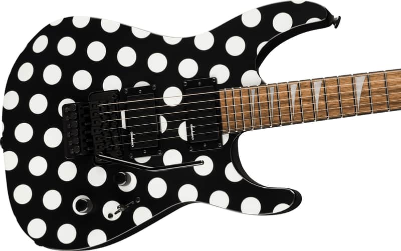 Jackson X Series Soloist-  SLX DX - Laurel Fingerboard - Polka Dot image 1