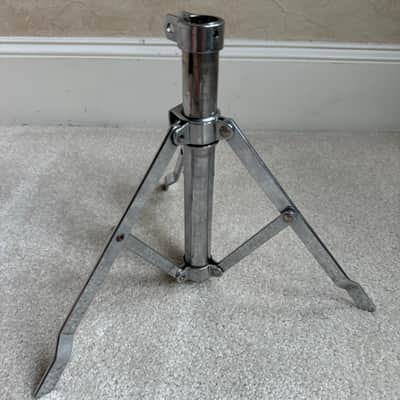 Ludwig Vintage Atlas Snare Drum Stand 3 Legged Base Part - Bonham Like 70s - Chrome image 3