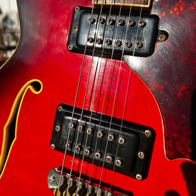 Mosrite Celebrity ii Deluxe 70’s Cherry Burst image 5