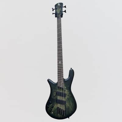 Spector NS Dimension Multi Scale 4 String Left Handed Electric Bass Guitar - Haunted Moss image 8