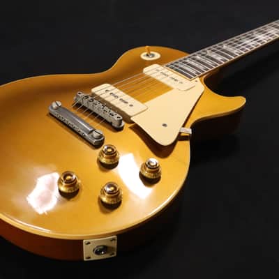 Gibson Custom Shop 1956 Les Paul Goldtop Reissue Ultra Light Aged Double Gold - LPR56ULDGNH1 146 image 3