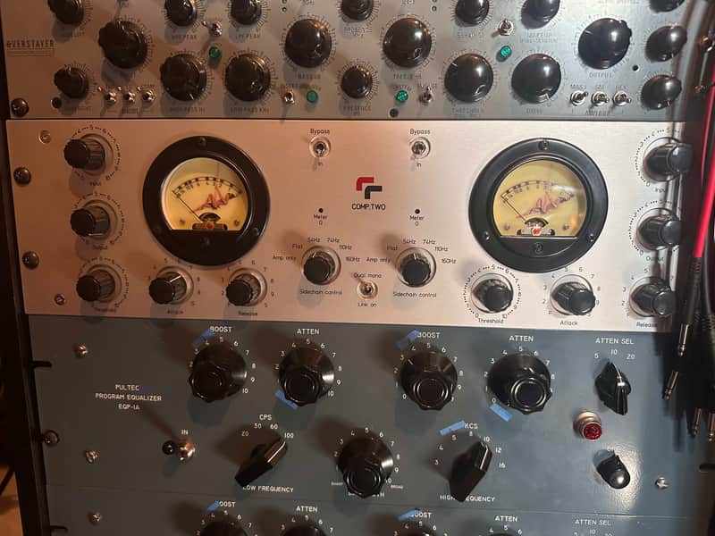 Rockruepel COMP.TWO Mastering Bus Compressor 2010s - Silver image 1