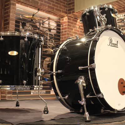 Pearl Reference One 3pcs Piano Black Drum Set (13-18-24) - New! image 1