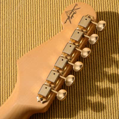 FENDER CUSTOM SHOP Vintage Custom 1957 Stratocaster Aged White Blonde [R101898] (07/31) image 14