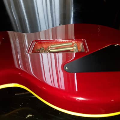 Hamer studio custom USA Sunburst Flamed Top  * Bound And Crown* Extremely RARE Version With Floyd rose image 15