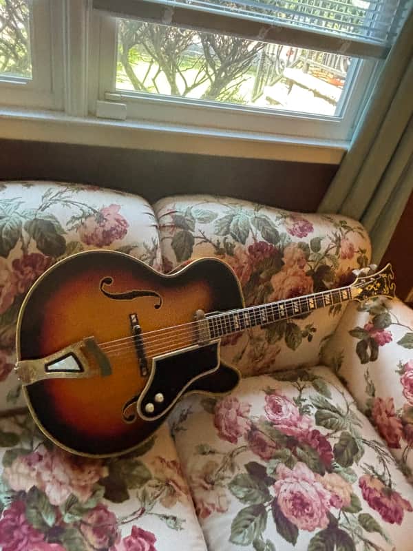 Sam Koontz F Hole Sunburst 18” Archtop 1970’s - Sunburst image 1