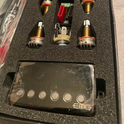 James Hetfield Signature Humbucker JH/HET Set 2010s - Black Chrome image 4
