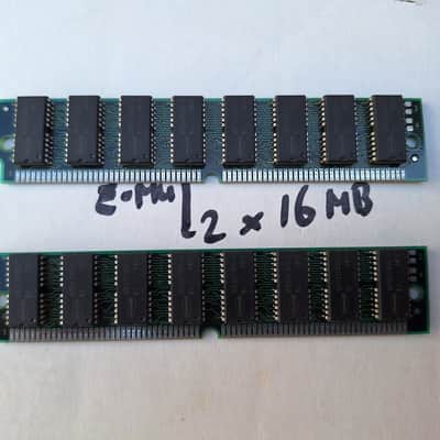 E-MU Systems E64 RAM : 32 MB (2 x 16 MB SIMMs 72-pins)