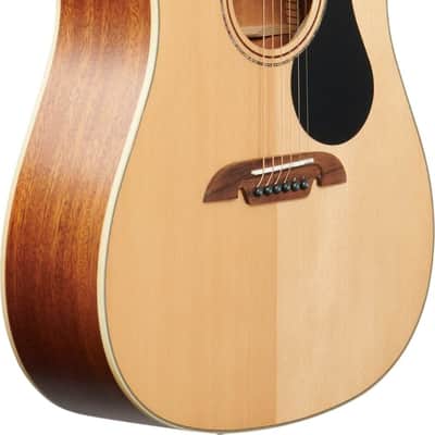 Alvarez AD60 Dreadnought Acoustic Guitar, Solid Spruce Top image 2