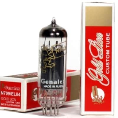 Genalex EL84 Matched Pair with Platinum Matching. Brand New w/ Full Warranty!