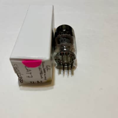 General Electric 12AT7 Vintage Grey-Plate Preamp Tube image 2