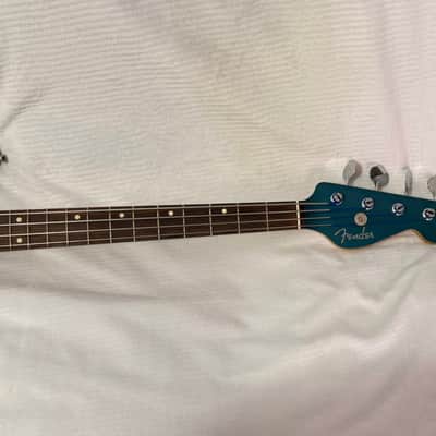 Fender Rascal Bass 2014 Made in Mexico Short Scale Lipstick Pickups Offset Rare image 3