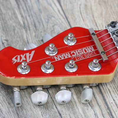Tone King! Ernie Ball Music Man Axis 2010 Trans Red + OHSC image 13