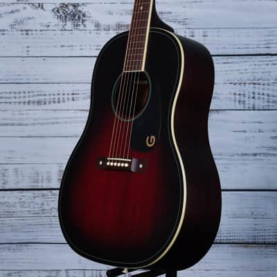 Gretsch Jim Dandy Dreadnought Acoustic Guitar | Deep Cherry Burst image 4