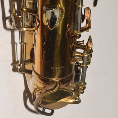 King Zephyr Alto Sax 1937 - Original lacquer-Free USA Ship image 13